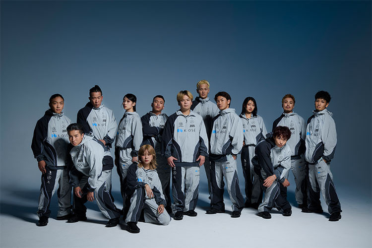 チーム8 生写真 プロブレイキンチーム『KOSÉ 8ROCKS』の新チームウェアを〈BEAMS