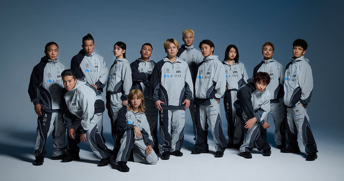チーム8生写真 プロブレイキンチーム『KOSÉ 8ROCKS』の新チームウェアを〈BEAMS