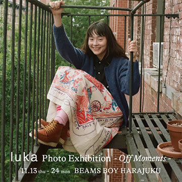 『A DAY IN LIFE in New York』の公開を記念して、フォトグラファー ・lukaによる写真展示『luka Photo Exhibition』を開催