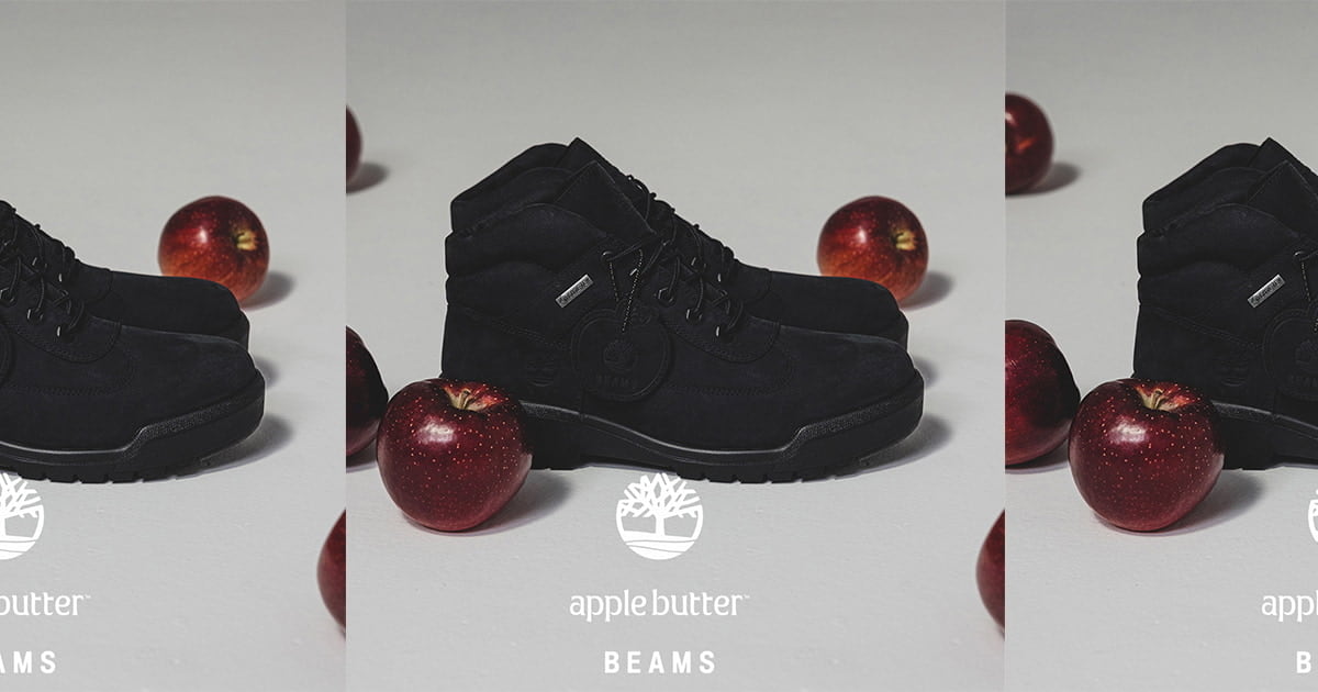 Timberland〉と〈APPLE BUTTER STORE〉と〈BEAMS〉。 トリプル