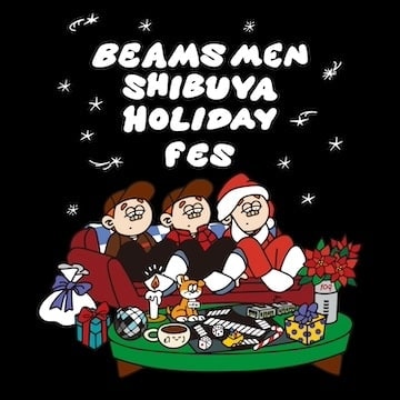 『BEAMS MEN SHIBUYA HOLIDAY FES』が12月20日より2日にわたり開催