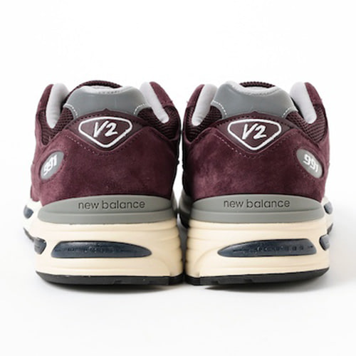 New Balance〉の定番モデル『Made in UK 991 v2』から〈BEAMS PLUS〉の