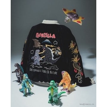 初売りの大目玉！〈テーラー東洋〉×〈BEAMS JAPAN〉から『ゴジラ』刺繍の特別スカジャンが登場