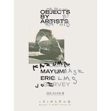 Joe Garvey、Eric Elms、Mayumi Yamase 和 Kazuma Ogata 將在BEAMS T Harajuku 舉辦名為「藝術家作品展」的聯合藝術展。