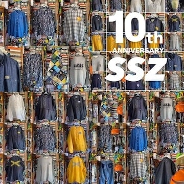 〈SSZ〉設立10周年を記念し、感謝と軌跡を詰め込んだ “BEST HIT SSZ”なコレクションが登場。