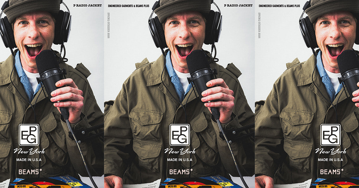 BEAMS PLUS〉と〈ENGINEERED GARMENTS〉の別注ラインである〈PEG〉より 