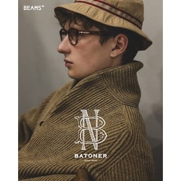 〈BATONER〉×〈BEAMS PLUS〉よりシルク100%を使用した『SHAWL CARDIGAN』が登場