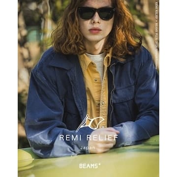 〈REMI RELIEF〉と〈BEAMS PLUS〉が1950年代のスポーツブルゾンをベースに、型から製作した別注ブルゾンをリリース