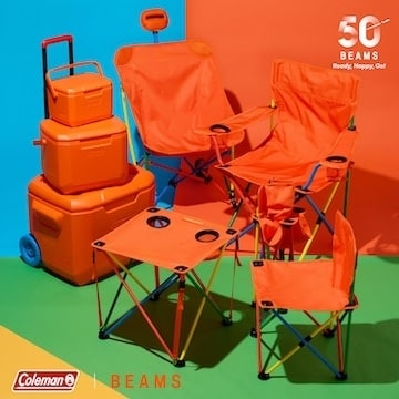 〈Coleman〉× BEAMSより両ブランドの50周年を記念し、過去最大級のボリュームを誇る特別なコラボレーションモデルが誕生
