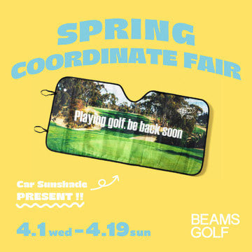 “春季礼品推广活动” BEAMS GOLF高尔夫 2026 春季系列展