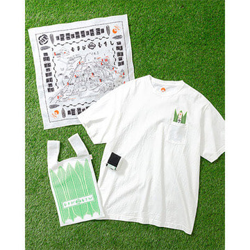 「BEAMS JAPANより広島のソウルフード〈むすびのむさし〉との別注コレクションが登場！」