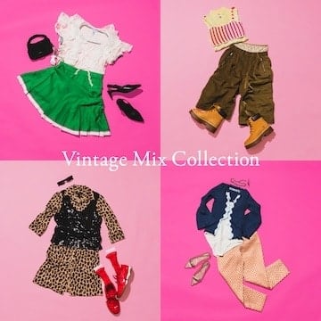 汇集了约900件复古商品的“Vintage Mix Collection”在2家店铺举行