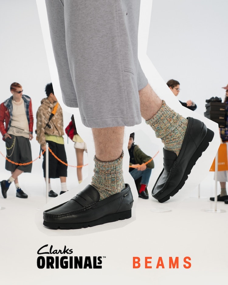 Clarks ORIGINALS〉 × 〈BEAMS〉50周年を記念した完全別注モデルが発売