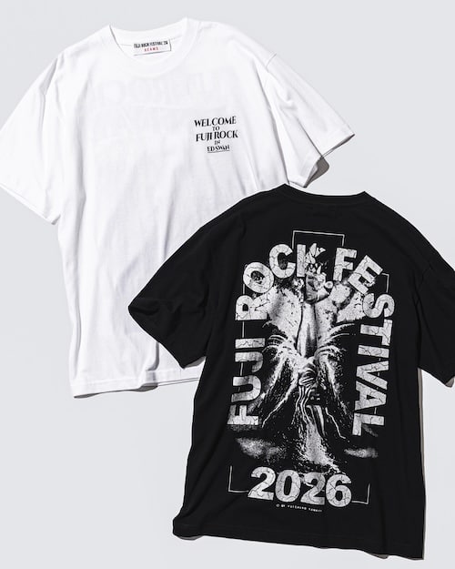新品 XL GEESE ギース Bosch Tシャツ FUJI ROCK 再来日 FUJI ROCK FESTIVAL'26 × BEAMS オフィシャルTシャツ予約受付が