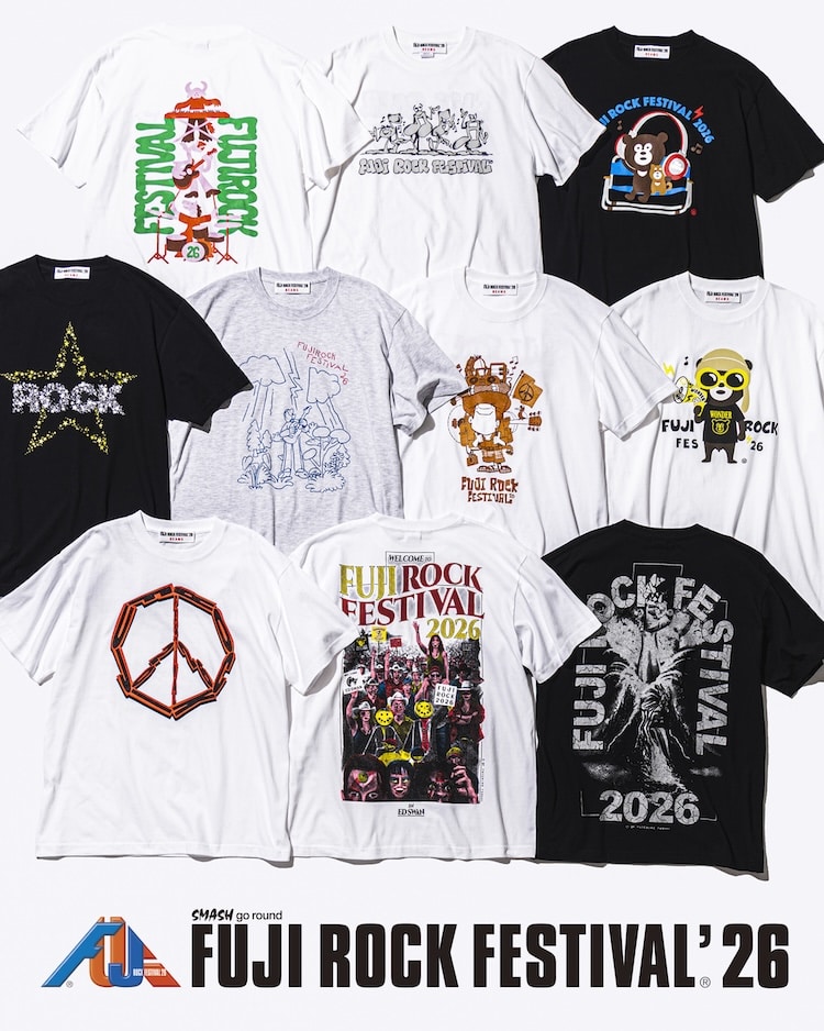 FUJI ROCK FESTIVAL'26 × BEAMS オフィシャルTシャツ予約受付が