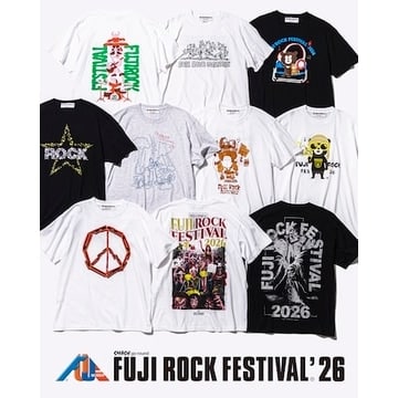 FUJI ROCK FESTIVAL'26 × BEAMS オフィシャルTシャツ予約受付がスタート