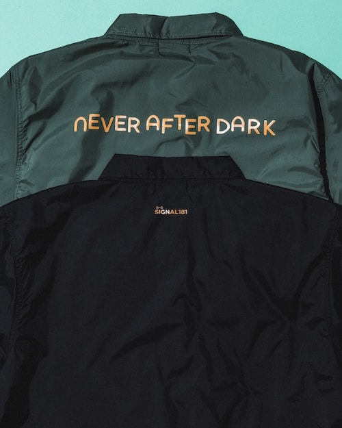 SIGNAL181〉初の劇場映画『Never After Dark』の限定グッズを発売｜BEAMS