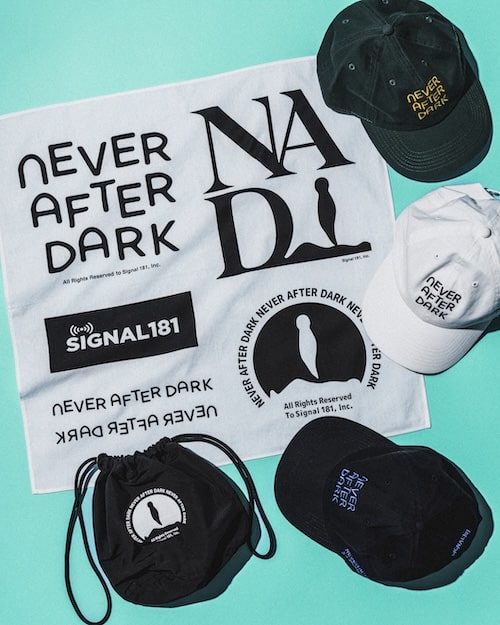 SIGNAL181〉初の劇場映画『Never After Dark』の限定グッズを発売｜BEAMS