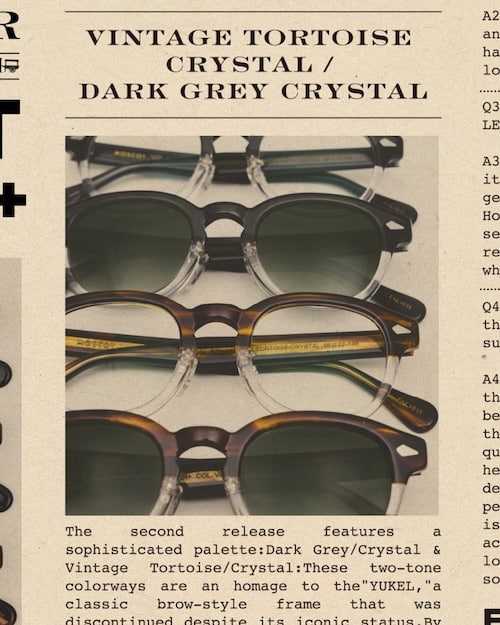 待望の第2弾！ 〈MOSCOT × BEAMS PLUS〉 『LEMTOSH+』が登場｜BEAMS