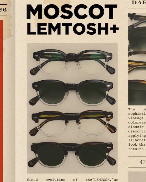 待望の第2弾！ 〈MOSCOT × BEAMS PLUS〉 『LEMTOSH+』が登場｜BEAMS