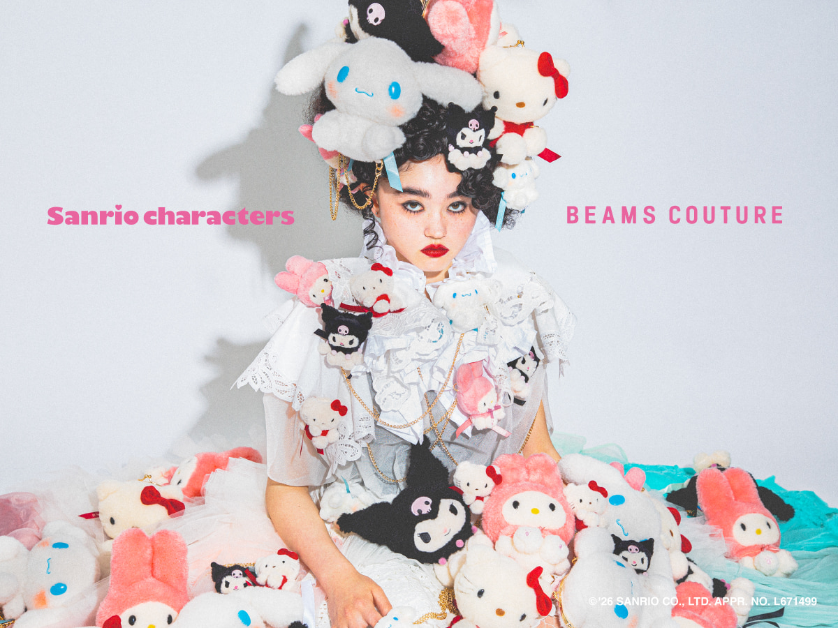 希少！hello kitty × beams couture 透けるセーター BEAMS COUTURE presents exciting collaboration items with Sanrio