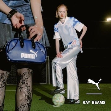 〈PUMA × Ray BEAMS〉50周年別注第2弾！グラフィックゲームシャツとメタリックな『T7 TRACK PANTS』が登場。