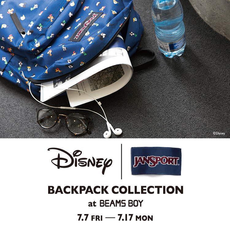 Disney | JanSport BACKPACK COLLECTION 開催｜BEAMS