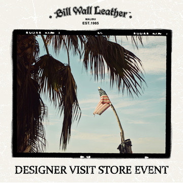 9月19日（土）より5日間限定で〈Bill Wall Leather〉デザイナー来日イベントを開催