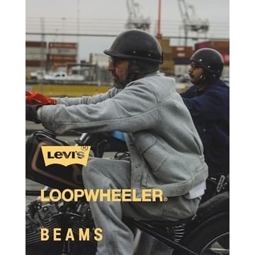 Levi’s® × LOOPWHEELER × BEAMS 。 BEAMS創業50周年を記念する特別なトリプルコラボレーションが登場！