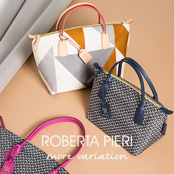 すっきりとした上品な見た目と、実用性を兼ね備えた逸品揃いの＜ROBERTA PIERI＞MORE VARIATION