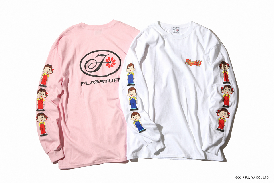 ペコちゃん × F-LAGSTUF-F × BEAMS T 別注 スウェット-