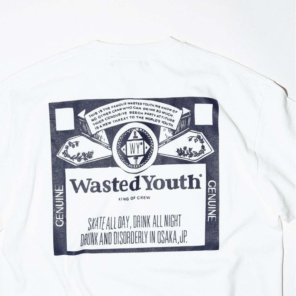 wasted youth BEAMS teeTシャツ/カットソー(半袖/袖なし)