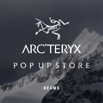 今シーズンの＜ARC’TERYX＞別注アイテムの発売に合わせたポップアップストアを開催
