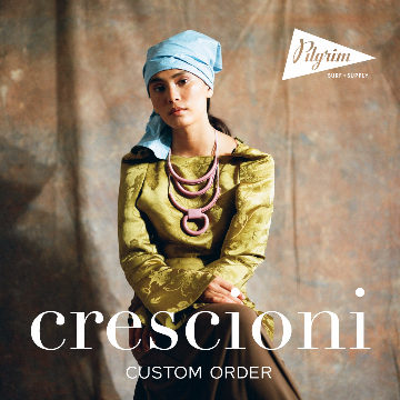 ハンドメイドのアクセサリーブランド＜crescioni＞のカスタムオーダーができるイベントを開催
