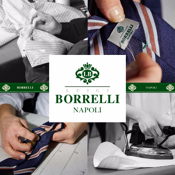 ＜LUIGI BORRELLI＞シャツ・ネクタイのオーダー会開始