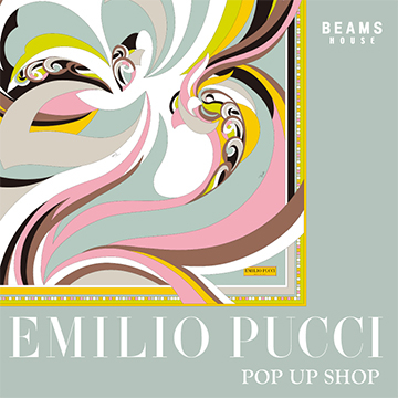 ＜EMILIO PUCCI＞POP UP SHOP｜アイコニックなプリントが彩る華やかなコレクション