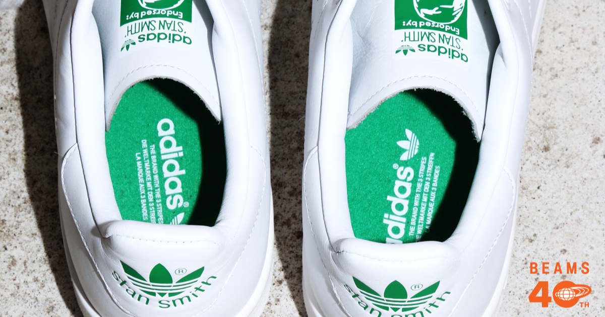 adidas Originals＞とBEAMSが共同開発した「Stan Smith」が登場します 