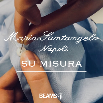豊富な生地・襟型が揃う〈MARIA SANTANGELO 〉によるシャツのフルオーダー会