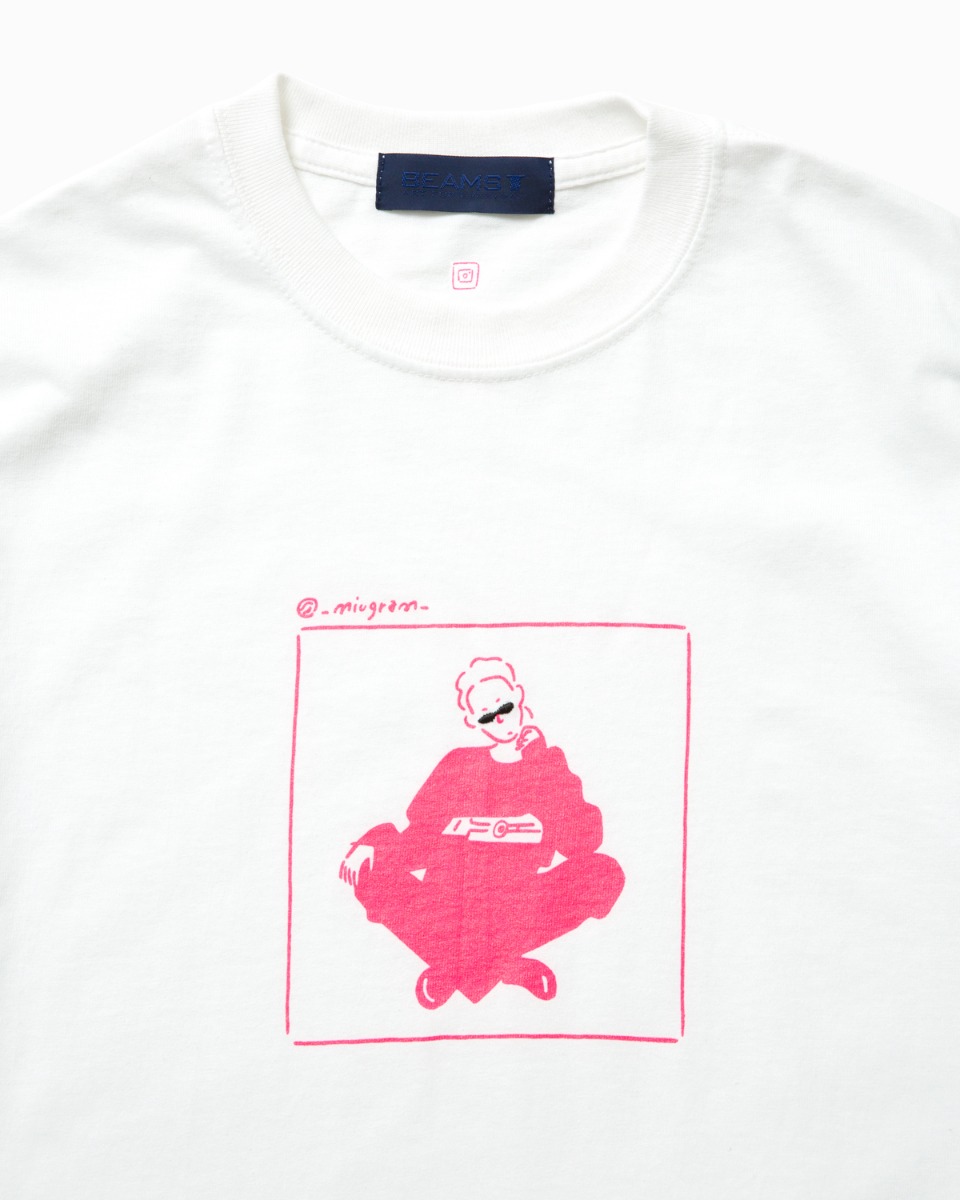 長場雄の人気イラストシリーズでもある『Girl.』の＜BEAMS T