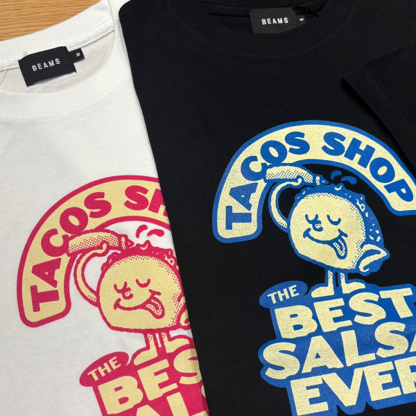 【☆入荷情報☆】TACOS SHOP T-Shirtのご紹介！ポップなプリントが施されたキュートなTシャツはこの夏の主役になってくれること間違いなし⁈ ぜひ店頭、オンラインでお試しください♪
下の【♡+】お気に入りをポチッと押して頂くと商品見返しやすくなります！入荷情報発信しておりますので是非【フォロー】もよろしくお願いします♪お得なマイル貯まりますよ〜☆ 