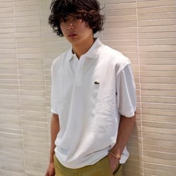 BEAMS（ビームス）【別注】LACOSTE / ショート スリーブ