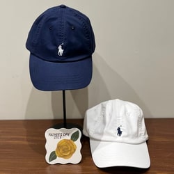 ネイビー ビームス ポロ ラルフローレン 別注 chino cap 帽子