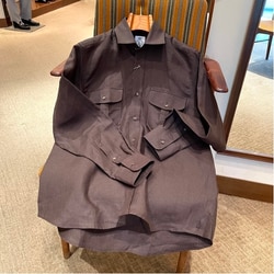 先見せエスエス〜〈CORDINGS〉リネンオーバーシャツ〜｜BEAMS F