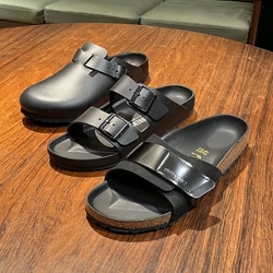 BEAMS F（ビームスF）BIRKENSTOCK / BOSTON EXQUISITE レザーサンダル