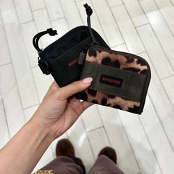 BEAMS BOY（ビームス ボーイ）【別注】BRIEFING / LEOPARD COIN