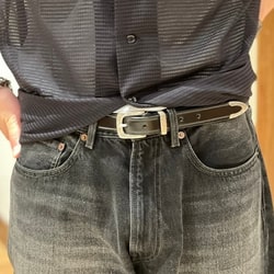 BEAMS（ビームス）【別注】TORY LEATHER / 1 Creased Belt
