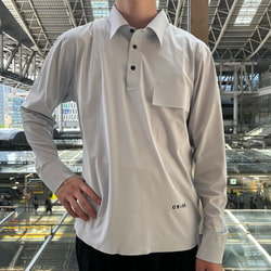 トップス GR10K ULTRASOUND L/S IMITATION TAPEDPOLO トップス GR10K ULTRASOUND L/S IMITATION TAPEDPOLO GR10K