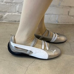 大人気 puma スピードキャット バレエ メタリック スニーカー ウィメンズ スピードキャット バレエ メタリック スニーカー