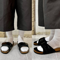 BEAMS F（ビームスF）BIRKENSTOCK / OITA EXQUISITE レザーサンダル