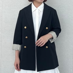 BEAMS デミルクス ビームス 紺ブレ 金ボタン ダブル 36 Demi-Luxe BEAMS（デミルクス ビームス）のジャケット通販｜BEAMS